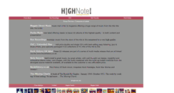 Desktop Screenshot of highnote.co.uk